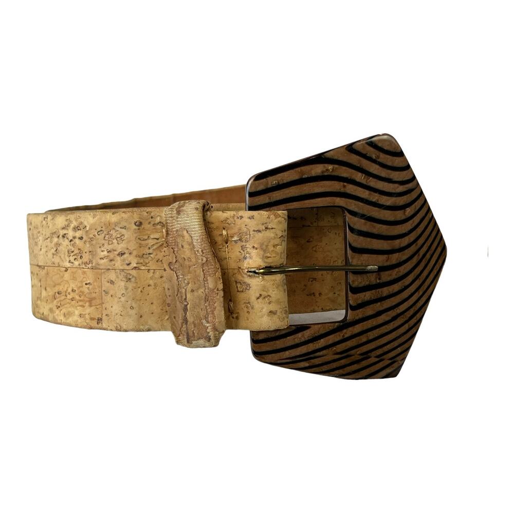 Vintage Kandell - Marcus Belt and Buckle MCM size M - Picture 10 of 11